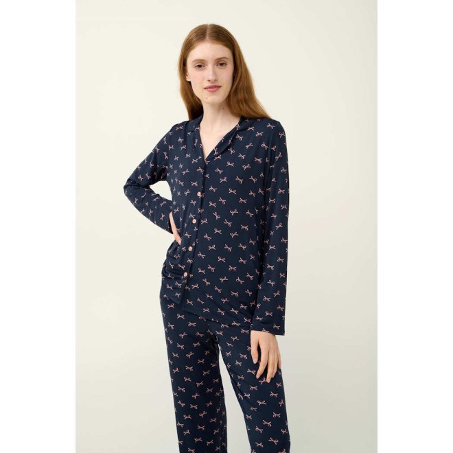 ΓΥΝΑΙΚΕΙΑ ΠΥΤΖΑΜΑ ΚΟΥΜΠΩΤΗ MICROMODAL 23052 VAMP